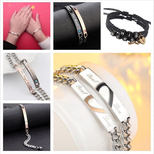 Stahl partner armband - stahl,