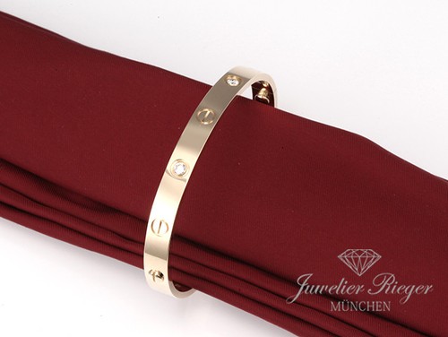Cartier armreif love gelbgold - armreif,