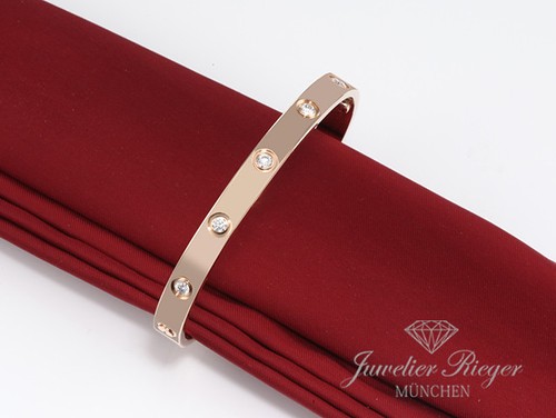 Cartier armreif love rosegold - cartier,