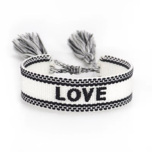 Love gewebtes - love,