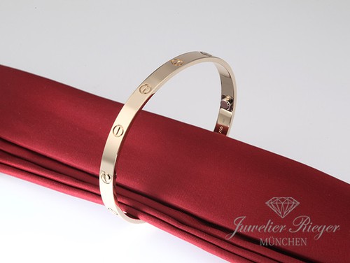 Cartier armreif love - armreif, gelbgold