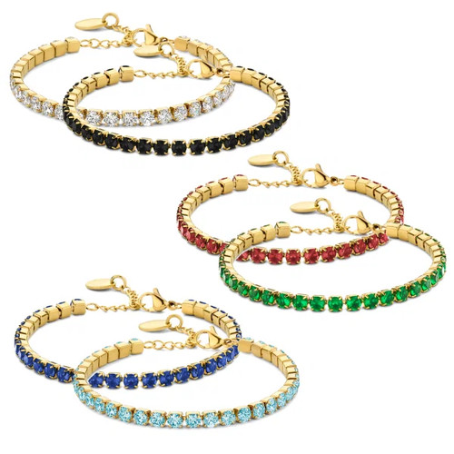 Lovebird tennis armband - lovebird, tennis-armband
