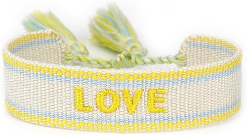 Love gewebtes - love,