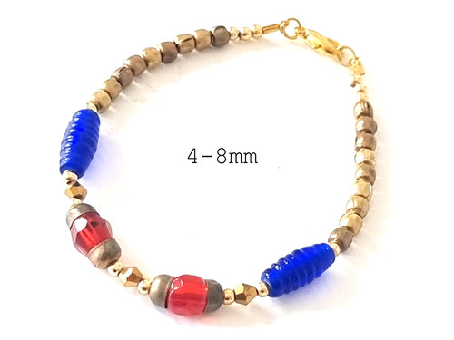 Boho tribal messing armband - tribal,