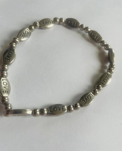 Armband love silberfarben - armband,