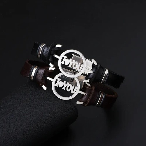 Love you lederarmband herren - you,