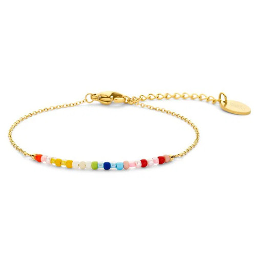 Lovebird armband glasbeads - lovebird,