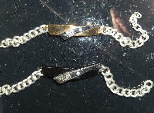 Edelstahl partner armband - edelstahl,