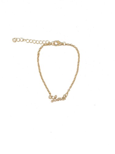 Glieder armband love gold - glieder,