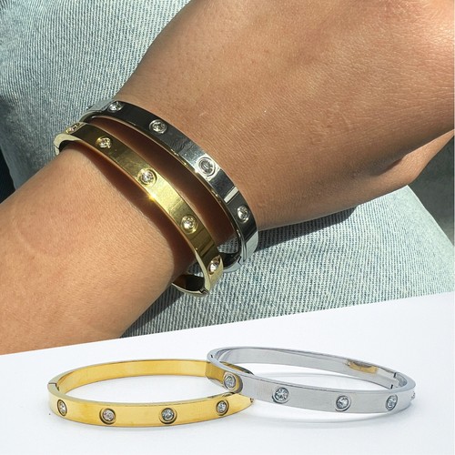 Love armreif armband edelstahl - love,