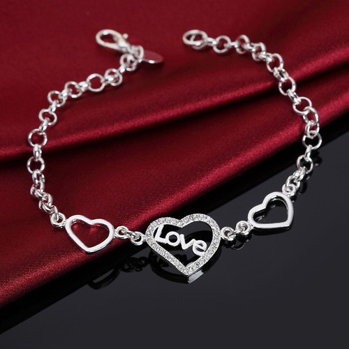 925 silber armkette - silber, armband