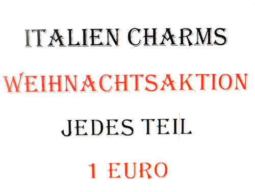 Italian charms bunter - bunter, ⭐️